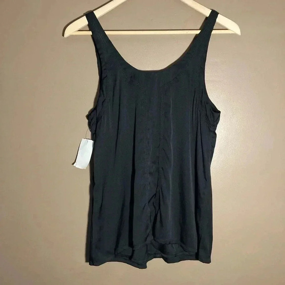 NWOT Trina  Turk black silk top - Picture 7 of 7